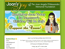 Tablet Screenshot of joansjoy.org